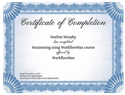 Workflowmaxcert